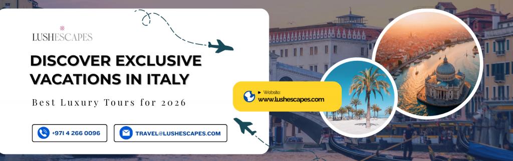 Luxury Italy vacation with private tours